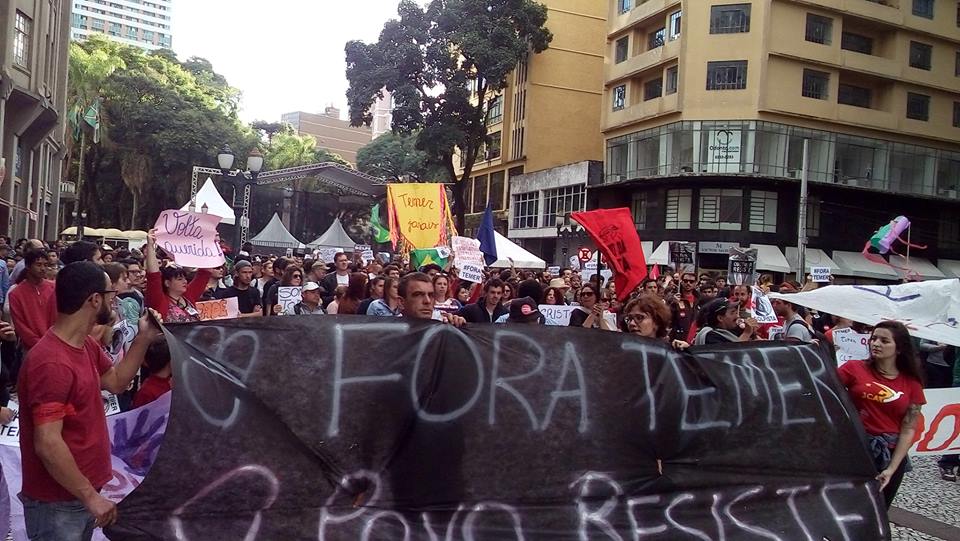 RESOLUÇÃO POLÍTICA: CONTRA O GOVERNO GOLPISTA DE MICHEL TEMER